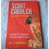 Image of Serat Cabolek : Kuasa, Agama, Pembebasan